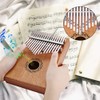Dripex Kalimba 17 Keys Thumb Piano with Study Instruction and