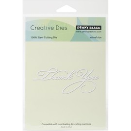 Penny Black 51-122 Stylish Gratitude Creative Die