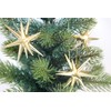 Wooden Ornament Gold Stars 3d (Small) Boxed Set of 6 199/007 