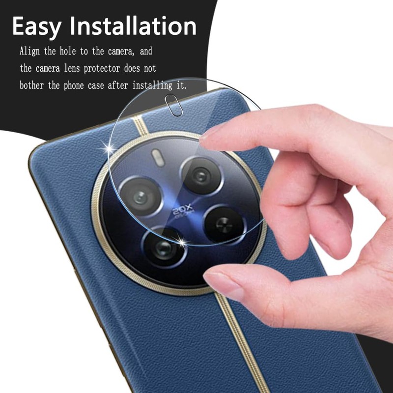 Yiunssy Pack of 3 Camera Protection for Realme 12 Pro/Realme