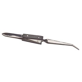 Curved Cross-Locking Tweezer, 6-1/4 Inches | TWZ-741.00