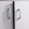 LANC Chrome Crystal Cabinet Pulls Kitchen & Bathroom Cabinet Hardware