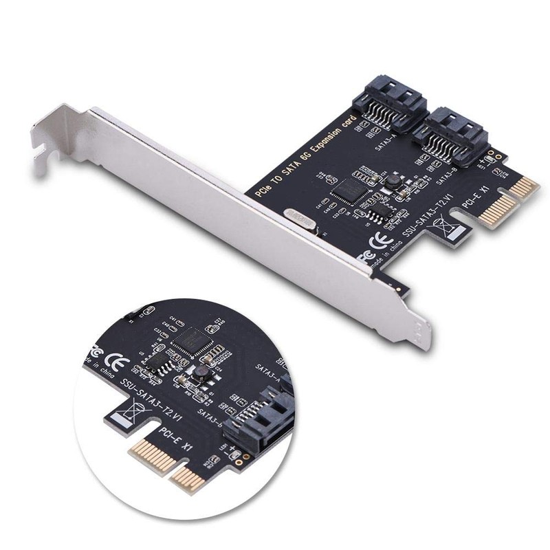 PCI-E Cards PCI Express to SATA 3.0 Controller Card, 2-Port