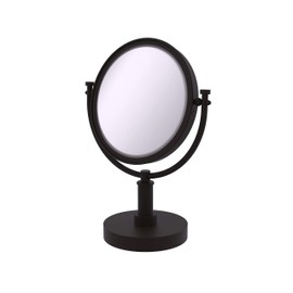 Allied Brass DM-4/5X-ORB 8-Inch Table Mirror with 3x Magnification, 15-Inch, Oil Rubbed Bronze
