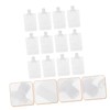 FRCOLOR 12pcs Portable Makeup Bags Stand-up Nozzle Lotion Storage Pouches