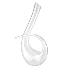 EVTSCAN Wine Pourers, 1500ml 6-shaped Decanter Red Wine Brandy Handmade Crystal Glass Aerator Bottle Pourer