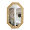 Nagina International Large Nautical Jute Mirror for Bathroom | Nautical