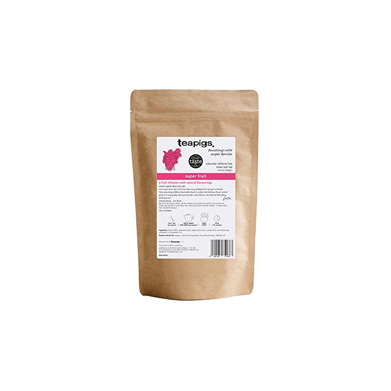 Teapigs Super Fruit Loose Tea Made with Whole Fruit (1