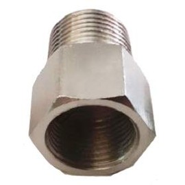 NPT conversion adapter Rc1/2 (female thread) x NPT 1/2 (male thread) (PT1/2-NPT1/2, stainless steel, SUS304, model number Rc1/2-NPT1/2)