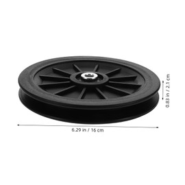GRIRIW Nylon Bearing Pulley Wheel for Cable Machine Gym Equipment Quiet Smooth Operation with High Load Capacity Easy to Install Fitness Pulley Replacement for Home Workout Accessories