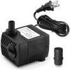 DOMICA 90 GPH Mini Submersible Pump, Small Fountain Pump (5W