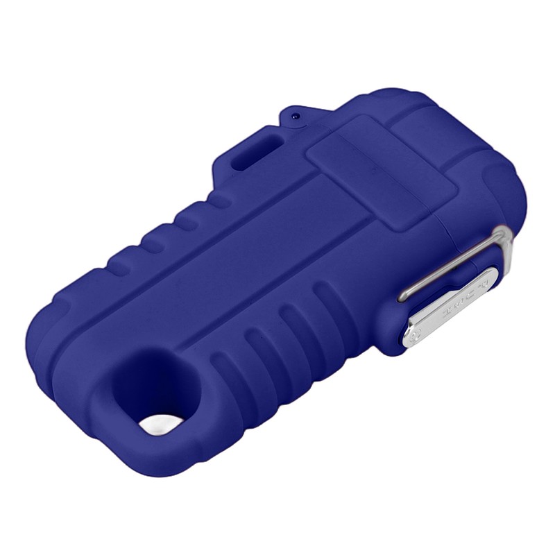 USB Rechargeable Lighter Windproof Dual Arc Lighter Waterproof Flameless Electric