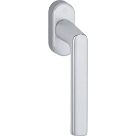 HOPPE Hamburg 11949302 Window Handle Anodised Aluminium Silver