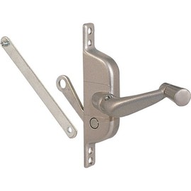 Prime-Line H 3548 Jalousie Operator, 3-1/2 In. Link, Aluminum, Crank Handle (Single Pack)