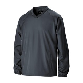 Holloway Men's Bionic Pullover Windshirt, Carbon/Black, X-Large
