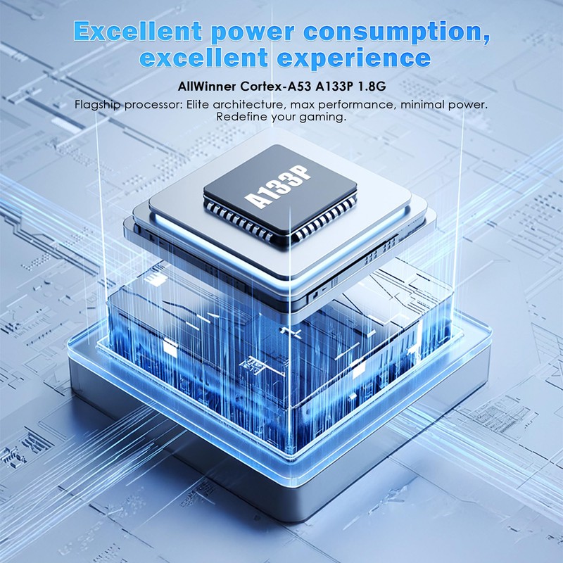 MagicX Zero 40 Retro Handheld Game Console , 3.4 Inch