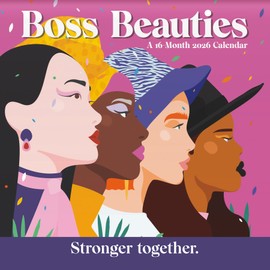 2026 Boss Beauties Wall Calendar
