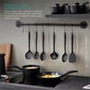 Swan SWKA61011BLKN Stealth 6 Piece Kitchen Tool Set, Spaghetti Server,