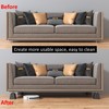 Napnapday Bed Risers 7 inch Heavy Duty in Adjustable Heights