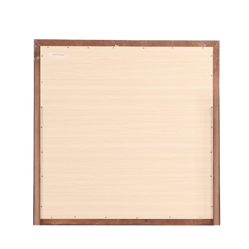 HomeStock Natural Beauty Mirror, Cherry