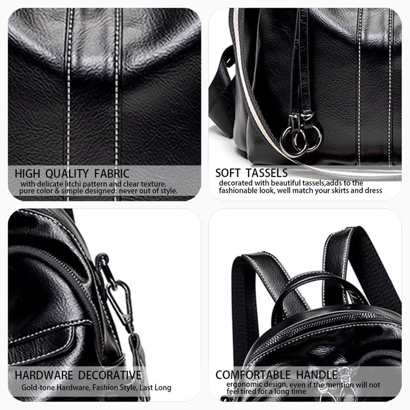 BUKESIYI CCDE78242 Women's Bag Backpack Handbag Women Backpack Small Anti-Theft