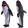 Shamdon Home Collection Shark Blanket for Adults Child, Wearable Shark