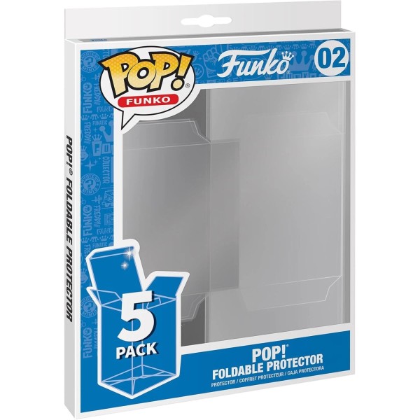 Funko POP! Foldable Protector 02 FUNKO POP 5 Pack NEW