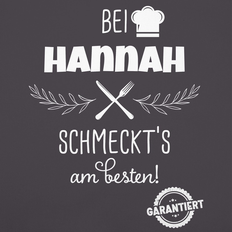 Geschenk mit Namen personalisiert by Shirtracer - Apron - Cooking