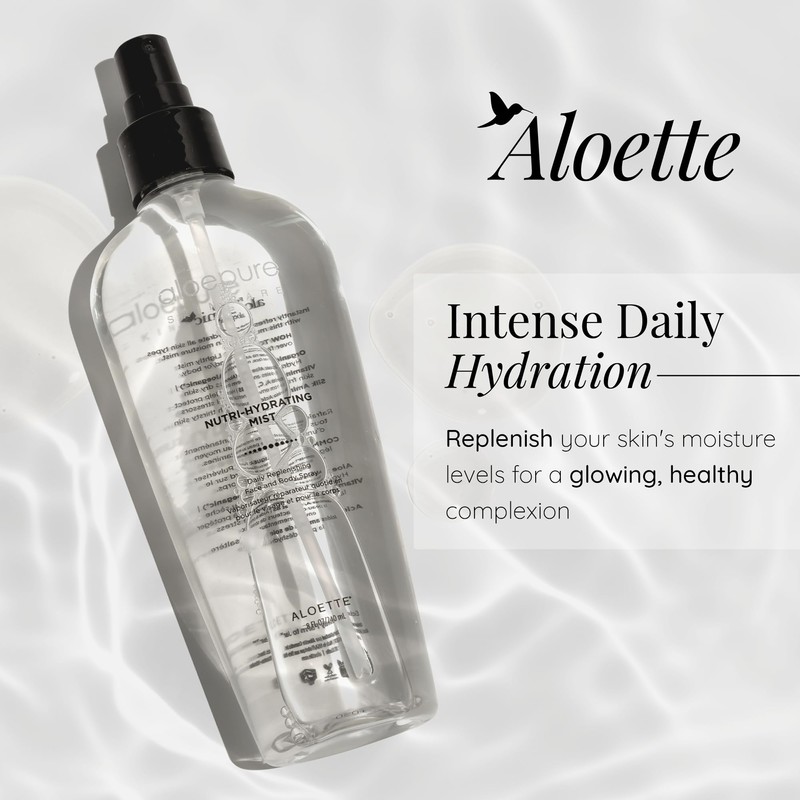 Aloette Nutri-Hydrating Mist After Sun Spray – Aloe Vera Facial