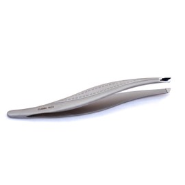 Staleks P-12 Eyebrow Tweezers with PVC Protective Case Total Length 9.5 cm