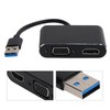 USB3.0 to High Definition Multimedia Interface VGA Adapter 2in1 HD