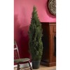 Nearly Natural 5291 5ft. Mini Cedar Pine Tree (Indoor/Outdoor),Green,5'