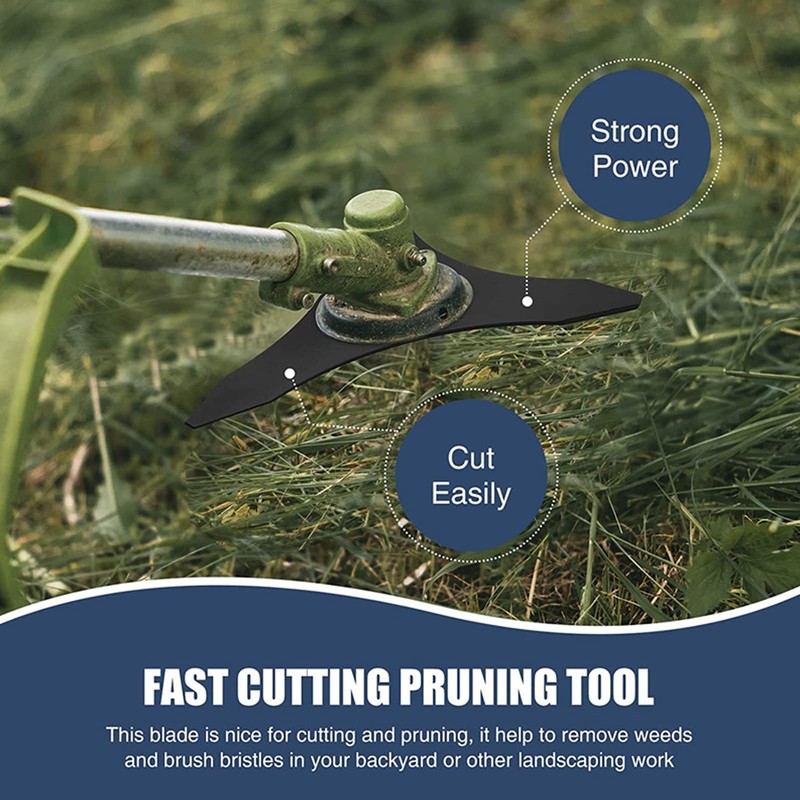 Gekufa Brush Cutter Blade 3T with Blade Adapter Kit for