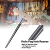 Violin Peg Hole Reamer Stainless Steel Incisive Edge Ergonomic Wooden