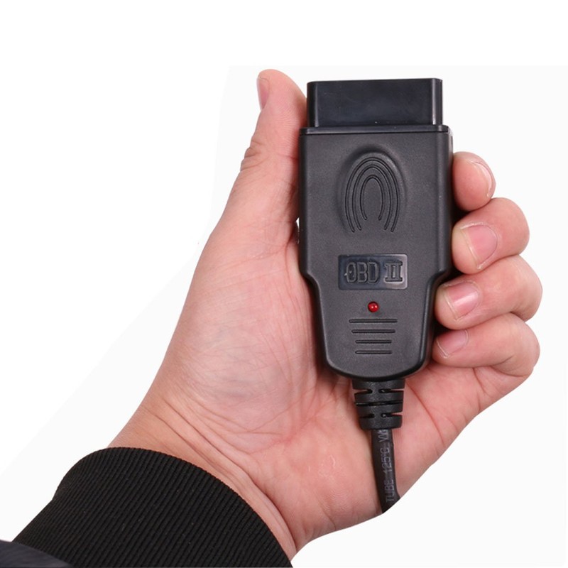 Vgate OBD II Memory Saver Connector with Two 2 Alligator