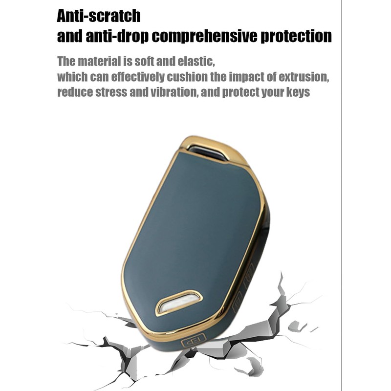 ontto TPU Car Key fob Cover fit for KIA EV5