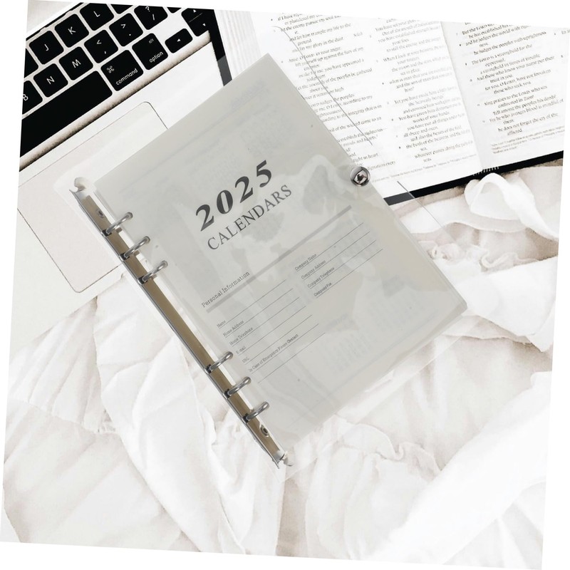 LALAFINA A5 Binder Planner Journal Inner Paper Binder Notebook Weekly