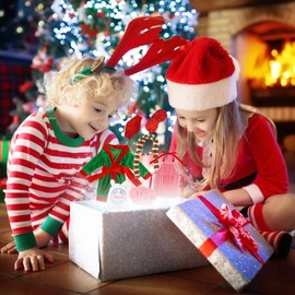 Liliful 18 Pcs Christmas Elf Accessories Mini Elf Doll Baker Outfit Set Sleeping Bag Christmas Accessory Include Rolling Pin Bathrobe Apron Chef Hat Hammock Glasses, Doll Is Not Included (Cute)