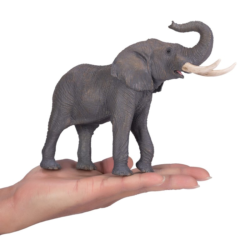MOJO African Elephant Wildlife Animal Model Toy Figure