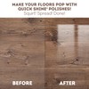 Quick Shine Hardwood Floor Luster-Polish 64oz-2pk Plant-Derived w/Carnauba Safer Choice,