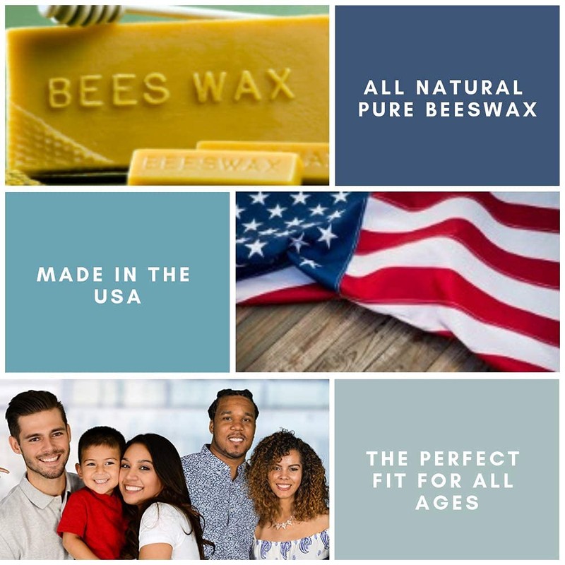 Pure Beeswax Earplugs – NRR 34 Noise Cancelling Ear Plugs