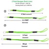 Premium PWC Bungee Dock Lines, Heavy Duty Braided Line, Marine