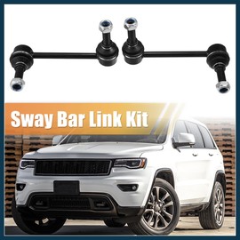 TUCKBOLD 2pcs Front Sway Bar Links K750578 K750579 Stabilizer End Link Suspension Kit for Jeep Grand Cherokee 2011-2015 for Dodge Durango 2011-2018 Automotive Parts