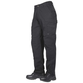 Tru-Spec Men's 24-7 Series Pro Flex Pants Polyester Cotton Rip-Stop, Black - 34W x 37L