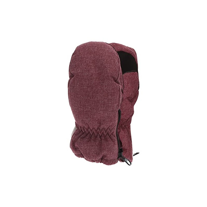 Sterntaler Unisex Children's Melange Mittens with Thumb and Side Zip,