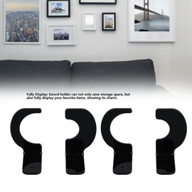 Gsycle Sword Hook, Sword Wall Mount, Wall Mount, Sword Wall Mount, Supports All Swords (02)