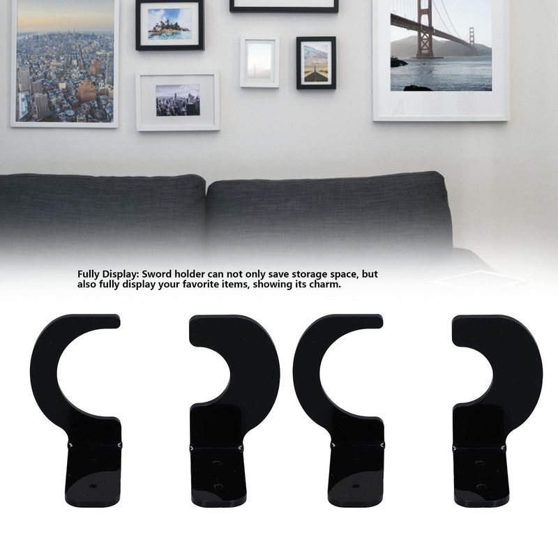 Gsycle Sword Hook, Sword Wall Mount, Wall Mount, Sword Wall