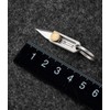 SZHOWORLD Ultra Small Titanium Utility Knife, EDC Tiny Knife Box/Package