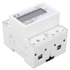 Energy Meter 1 Phase 2 Wire 4P Digital LCD Kwh