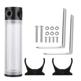 VBESTLIFE VBESTLIFE Wasserk1hlbeh?lter, 190 mm / 240 mm / 300 mm / 400 mm * 50 mm Durchmesser POM-Zylinder-CPU-Wasserk1hler-Reservoirsystem K1hlk?rper-Kit f1r PC-Computer(190mm)